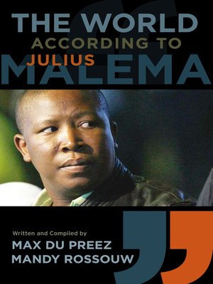 cover image of The World According to Julius Malema